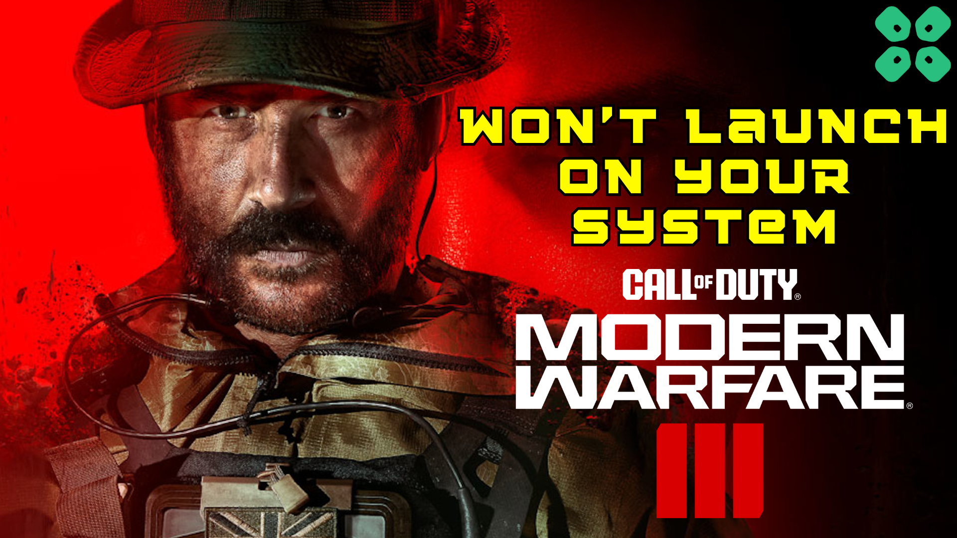 How to Fix Call of Duty MW3 won't launch on your system error