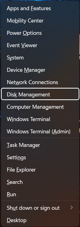 Opening Device Manager on Windows 11