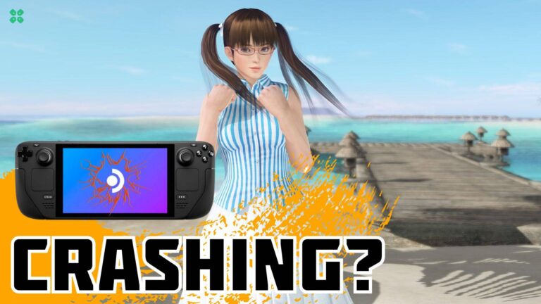 Artwork of Dead or Alive Xtreme Venus Vacation and its fix of crashing by TCG