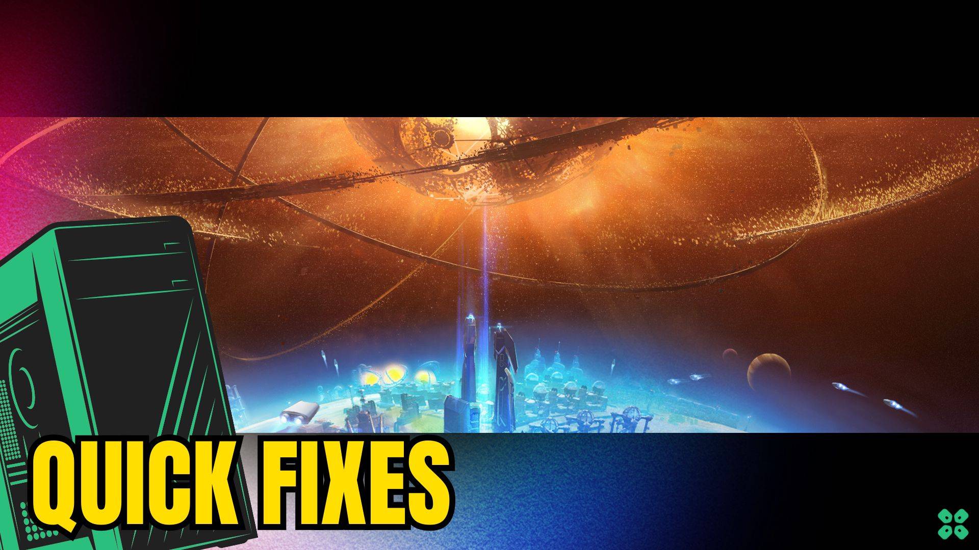 Artwork of Dyson Sphere Program and its fix of crashing by TCG