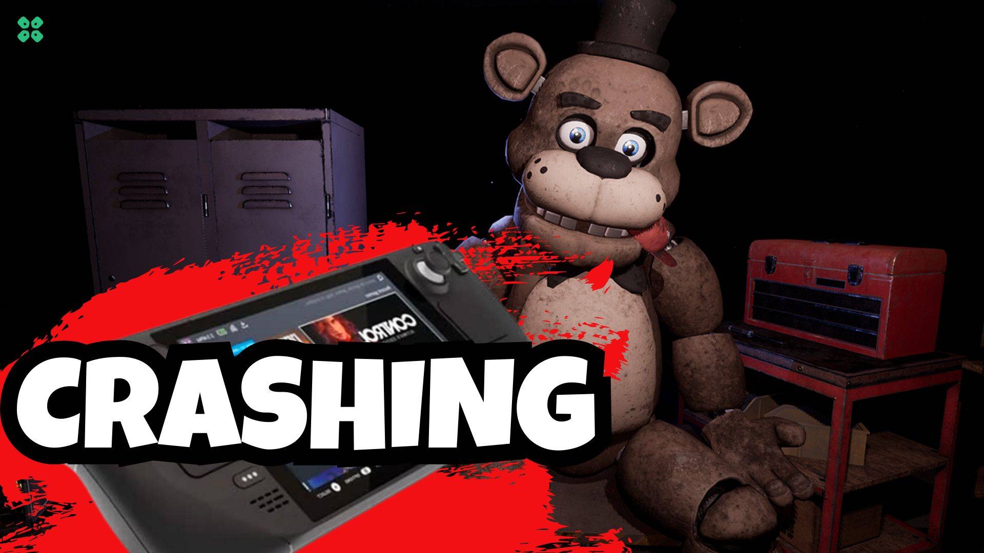 Artwork of Five Nights at Freddy's Help Wanted and its fix of crashing by TCG