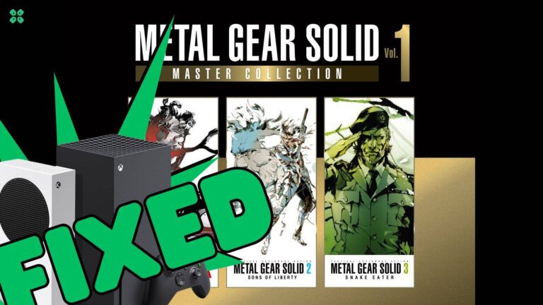 Artwork of Metal Gear Solid Master Collection Volume 1 and its fix of crashing by TCG