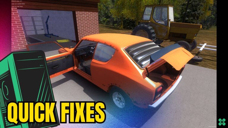 Artwork of My Summer Car and its fix of crashing by TCG