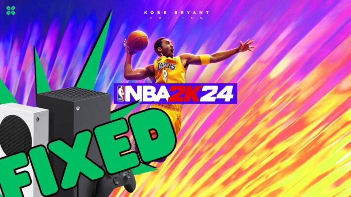 Artwork of NBA 2K24 and its fix of lagging by TCG