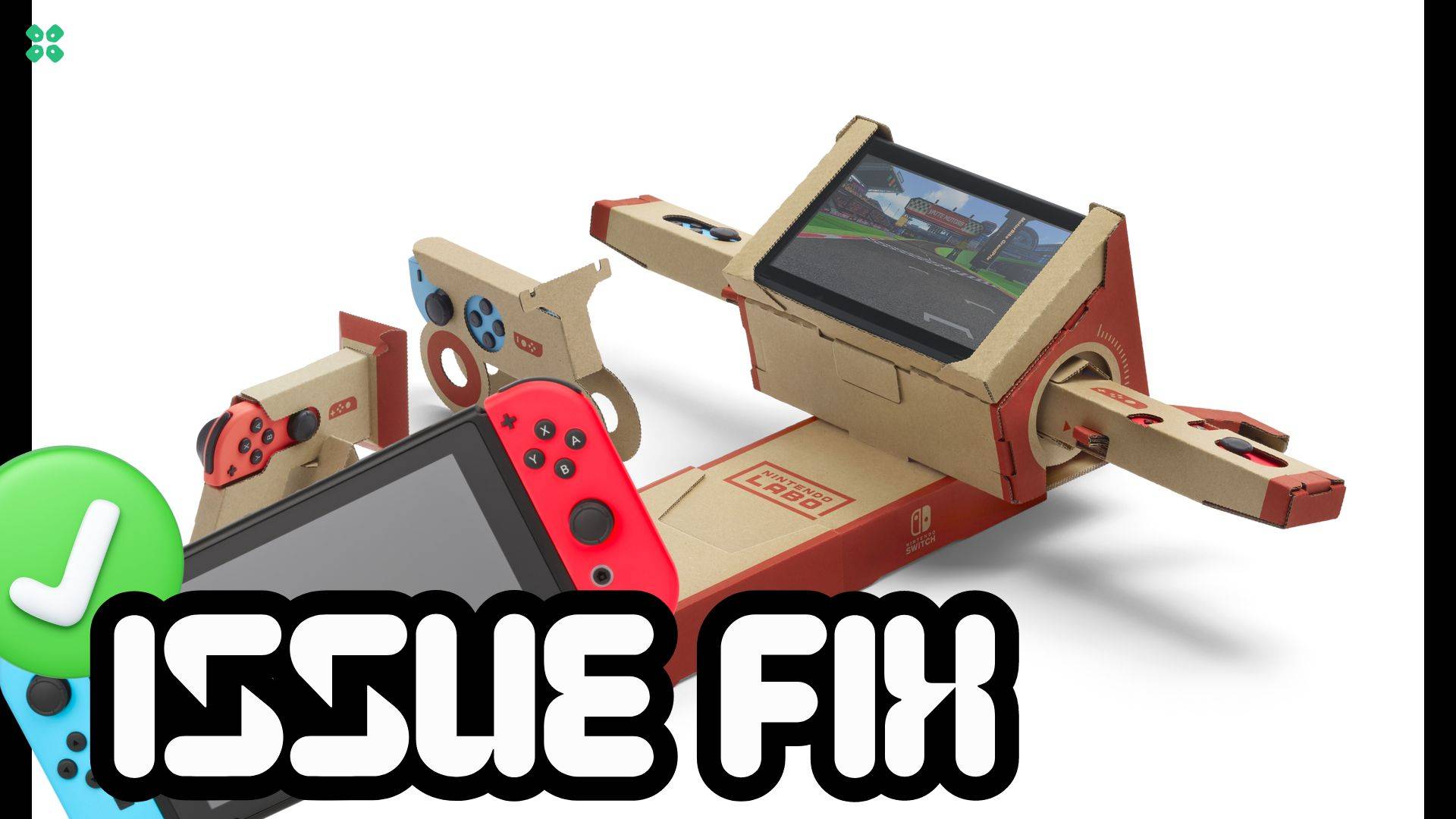 Artwork of Nintendo Labo Toy-Con 01 - Variety Kit and its fix of crashing by TCG