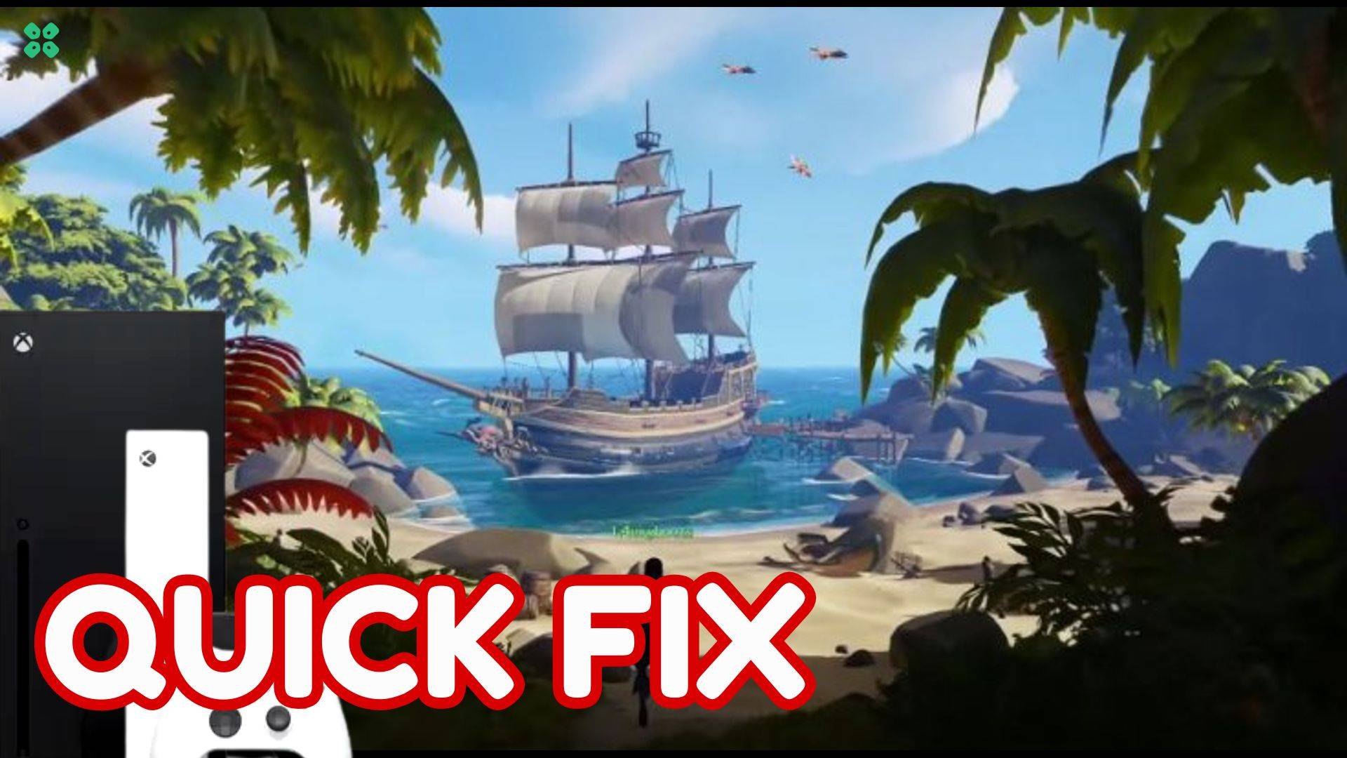 Artwork of Sea of Thieves and its fix of lagging by TCG
