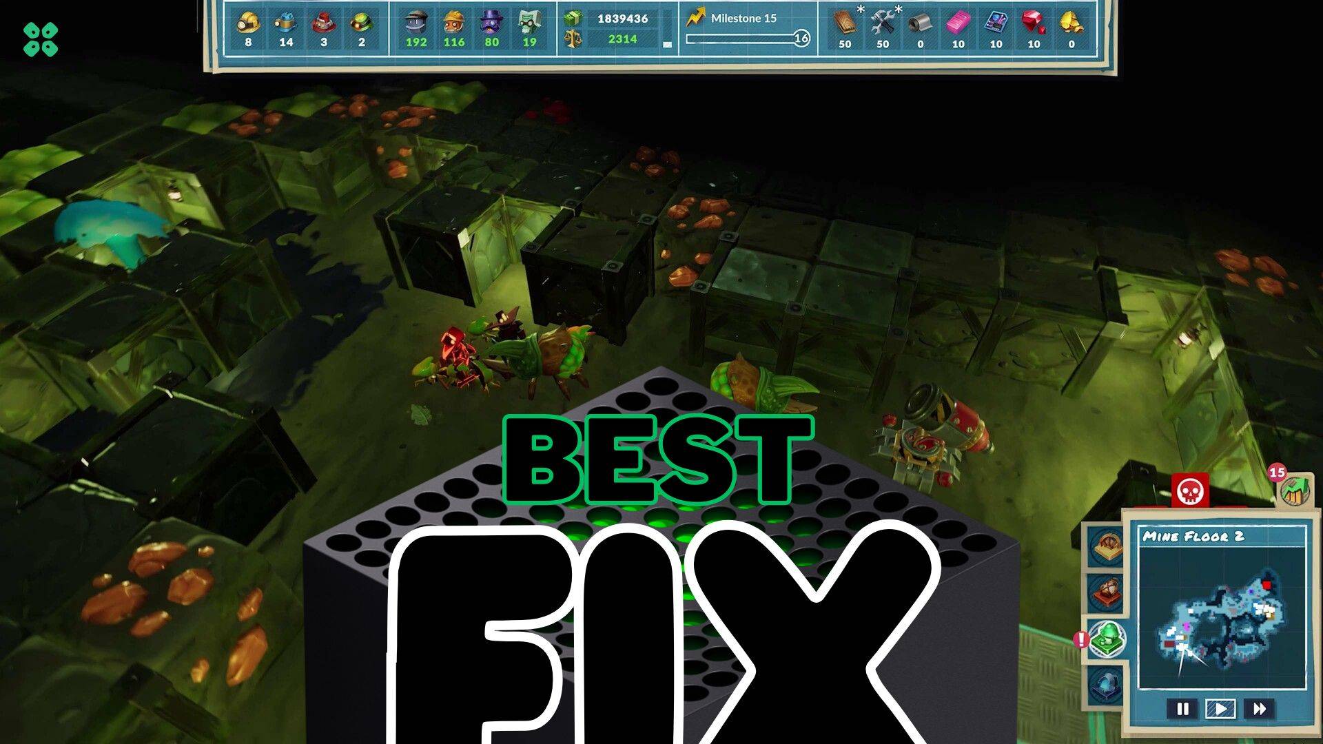 Artwork of SteamWorld Build and its fix of crashing by TCG