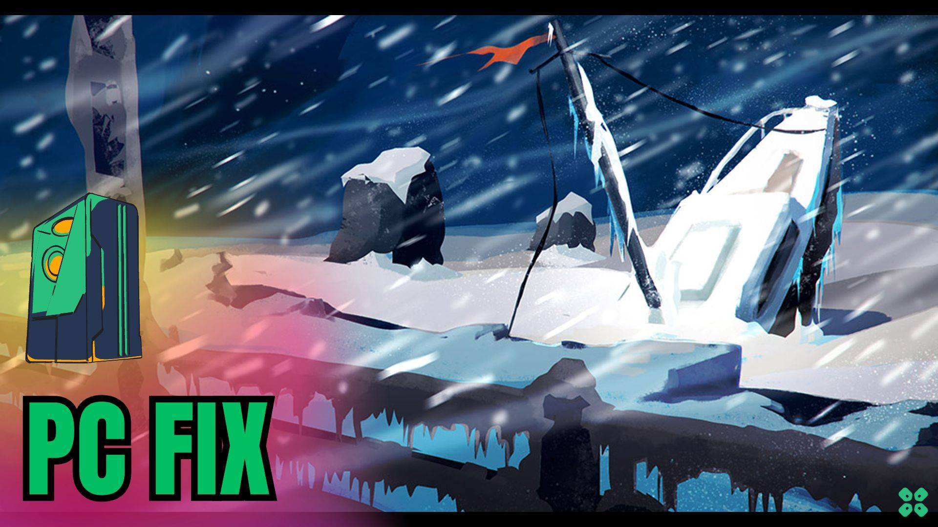 Artwork of The Long Dark and its fix of crashing by TCG
