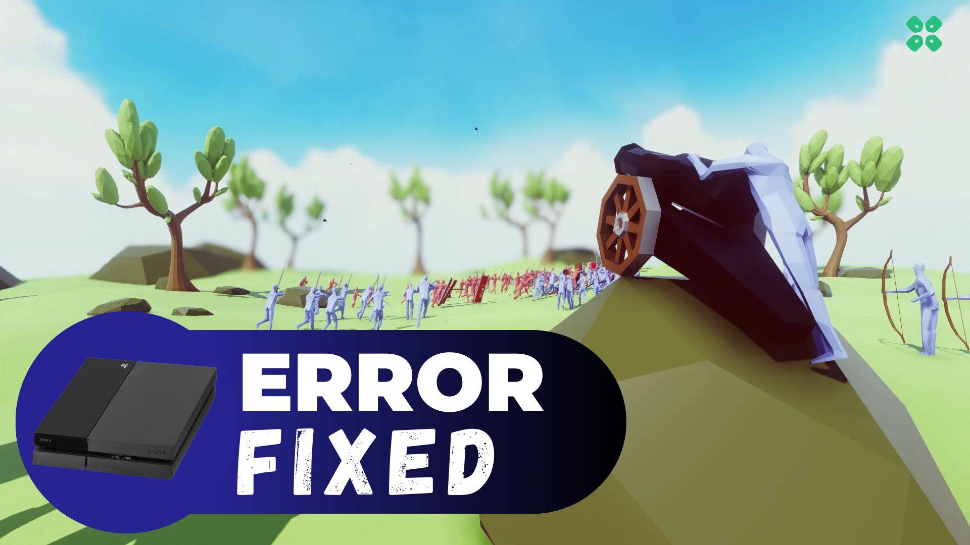 Artwork of Totally Accurate Battle Simulator and its fix of crashing by TCG