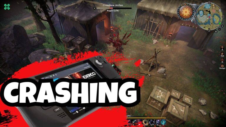 Artwork of V Rising and its fix of crashing by TCG