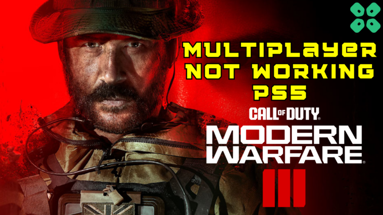 How to Fix Call of Duty MW3 Multiplayer not working Error on PS5