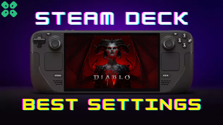 Diablo IV Steam Deck Best Settings