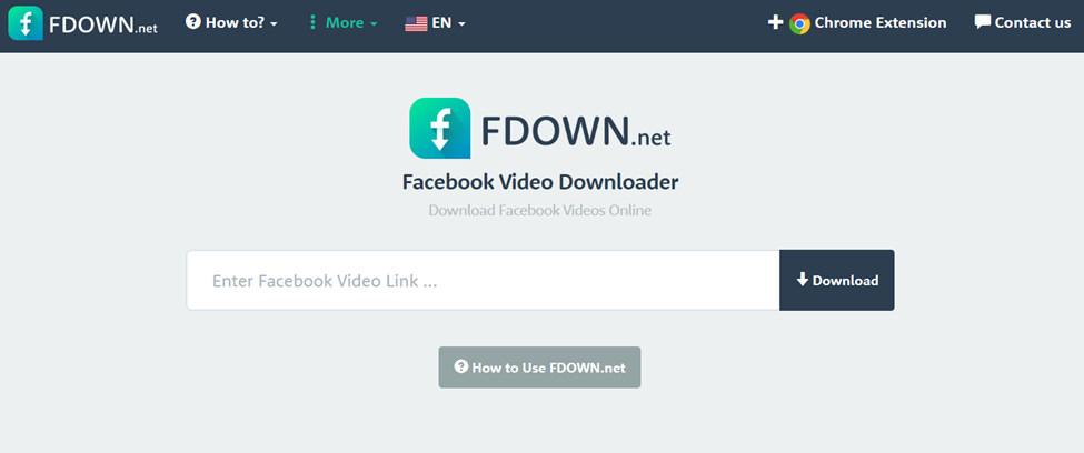 FBDown Facebook Video Downloader