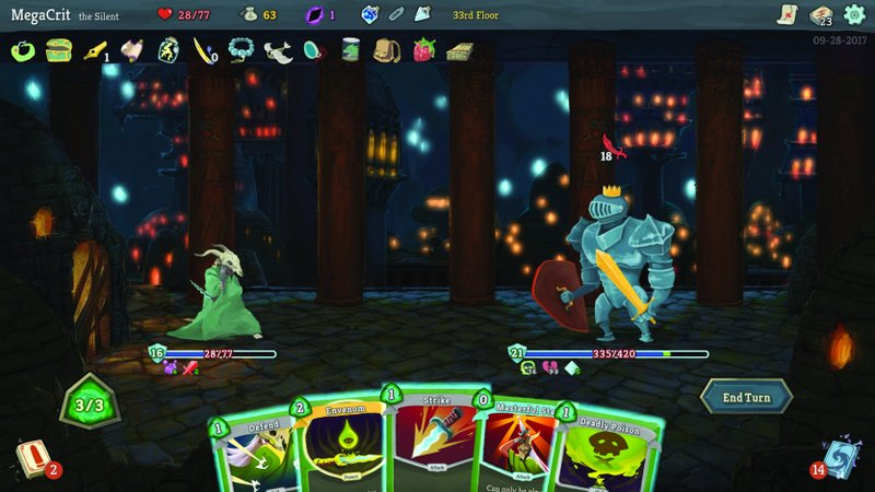 Slay the Spire on Steam Deck