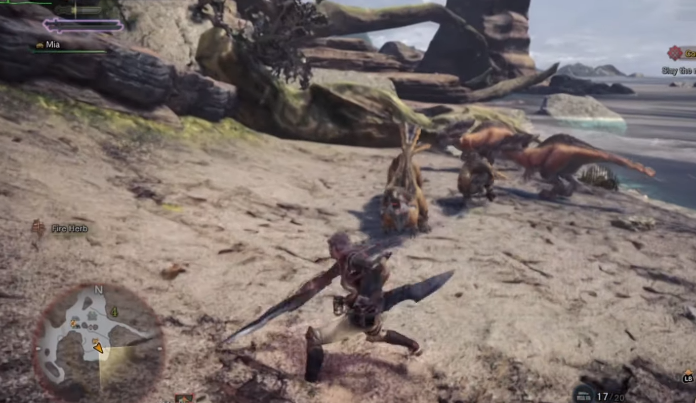 Monster Hunter World Gameplay on Steam Deck