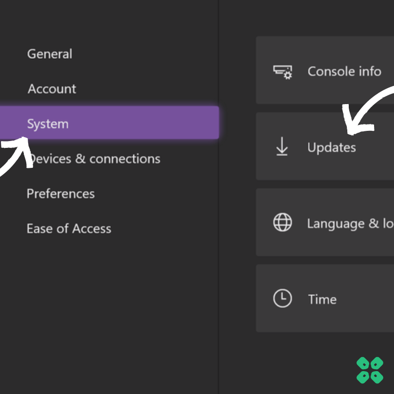 Xbox Series X and S system settings update latest software to fix D2 black screen