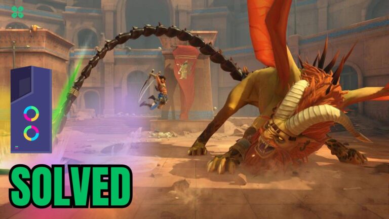 Artwork of Prince of Persia The Lost Crown and its fix of crashing by TCG