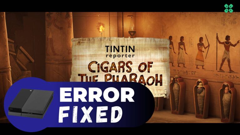 Artwork of Tintin Reporter Cigars of the Pharaoh and its fix of crashing by TCG