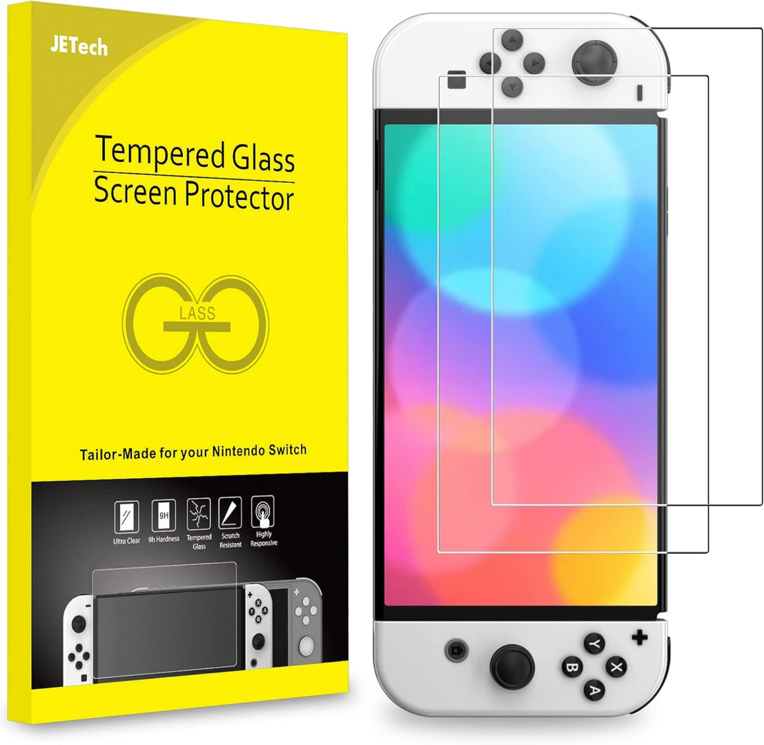JETech Screen Protector for Nintendo Switch OLED