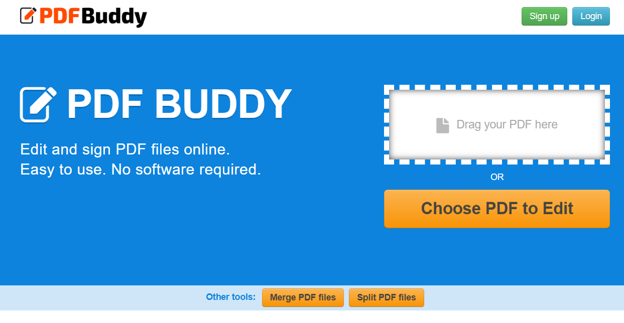 PDF Buddy Online PDF Editor