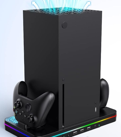Luckit Vertical Cooling Charging Stand for Xbox Series X