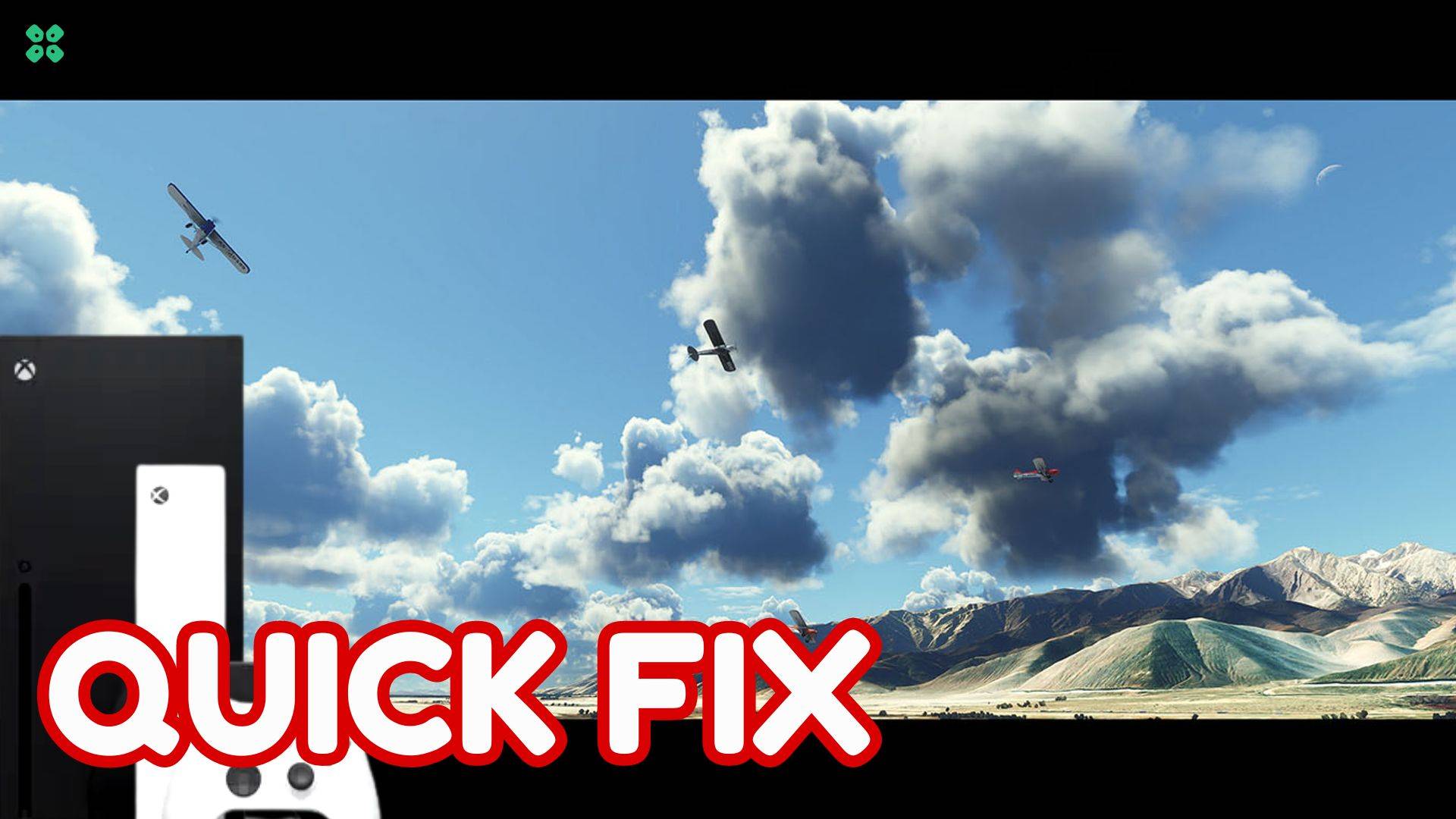 Artwork of MicrosoftFlightSimulator and its fix of crashing by TCG