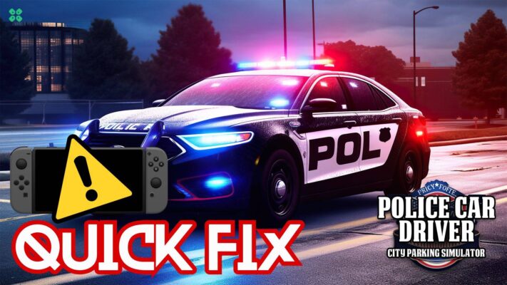 Artwork of PoliceCarDriverCityParkingSimulator and its fix of crashing by TCG