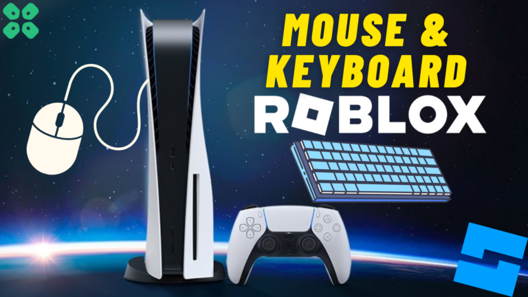 How to Connect Mouse and Keyboard on PlayStation 5 to play Roblox