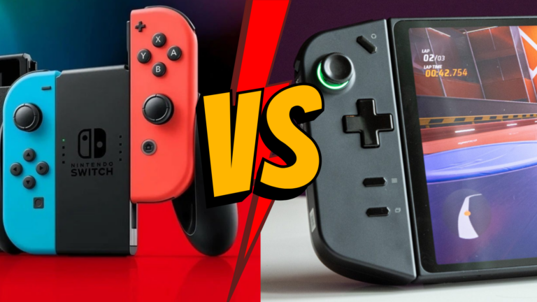 Legion Go VS Nintendo Switch Comparison. Which One is Better?