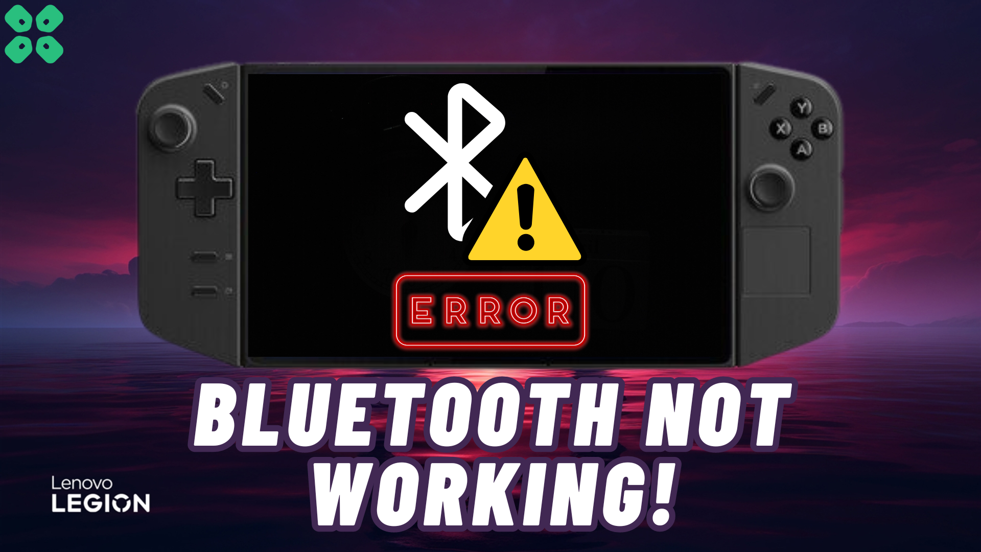 How to Fix Lenovo Legion Go Bluetooth Not Working