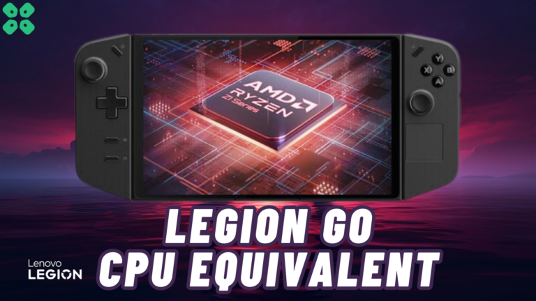 Lenovo Legion Go CPU Equivalent from Intel and AMD