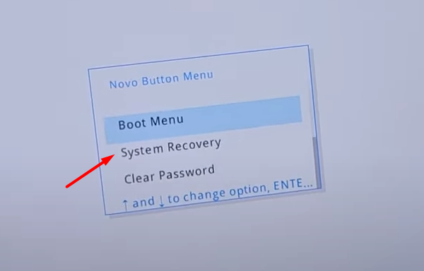 Novo Boot Menu Legion Go