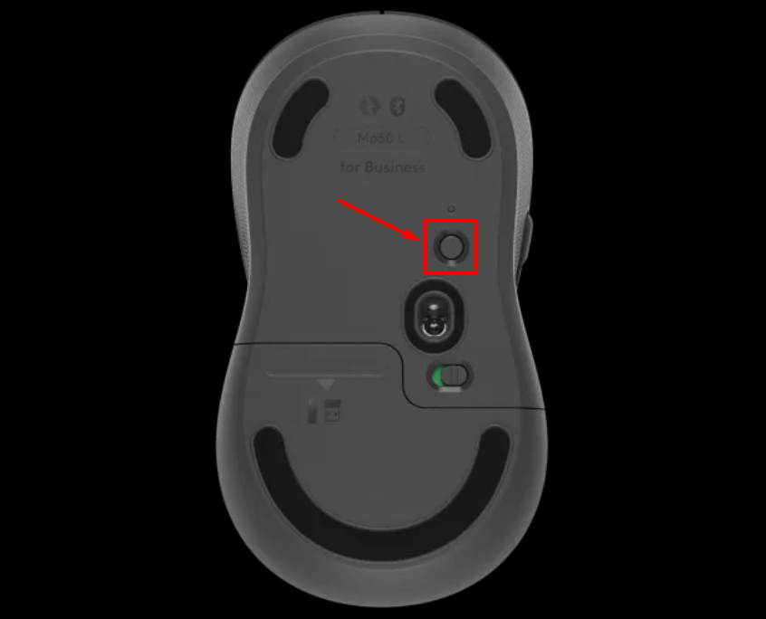 Reset Button on Logitech Mouse