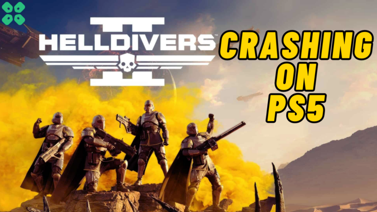 How to Fix HellDivers 2 Crashing on PS5