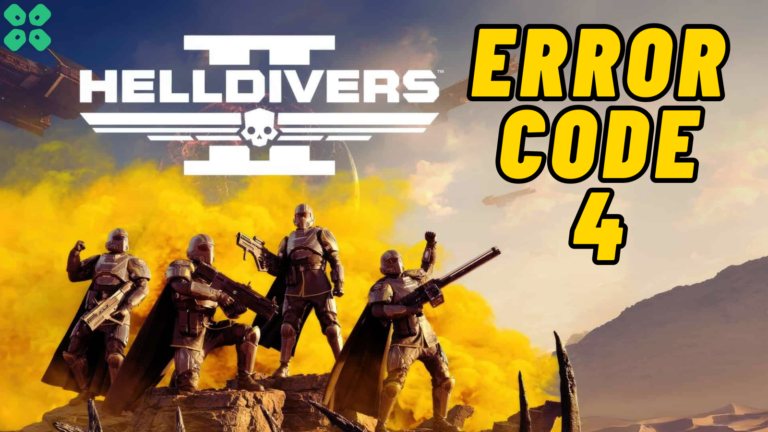 How to Fix HellDivers 2 Error Code 4 "Server Request Failed"