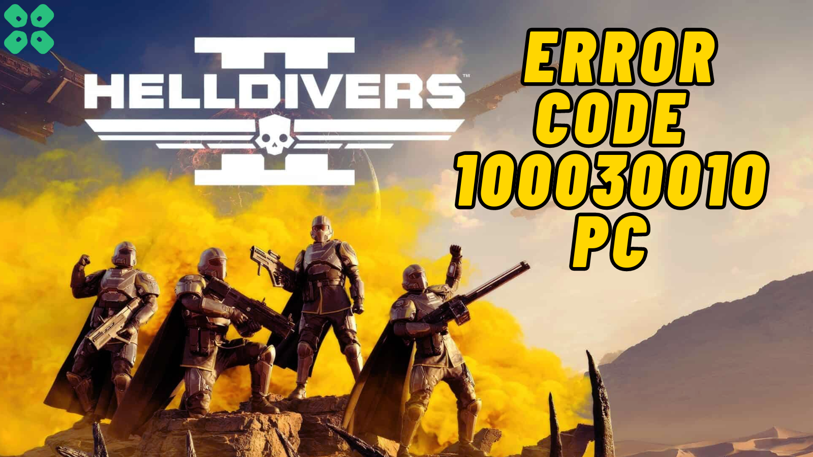 Helldivers 2 Error Code 10003001