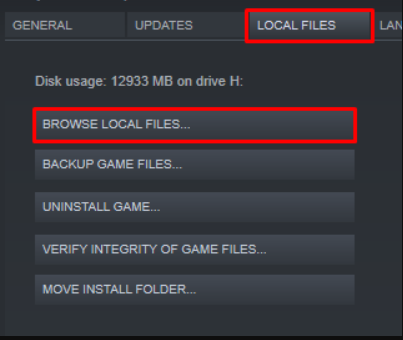 Accessing Installation Directory via Steam