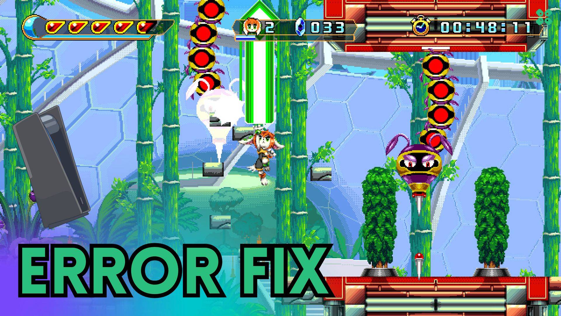 Artwork of FreedomPlanet2 and its fix of crashing by TCG