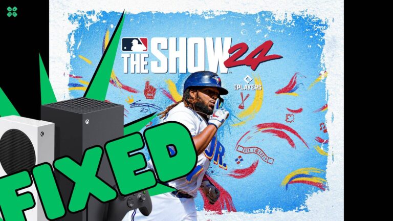 Artwork of MLBTheShow24 and its fix of lagging by TCG