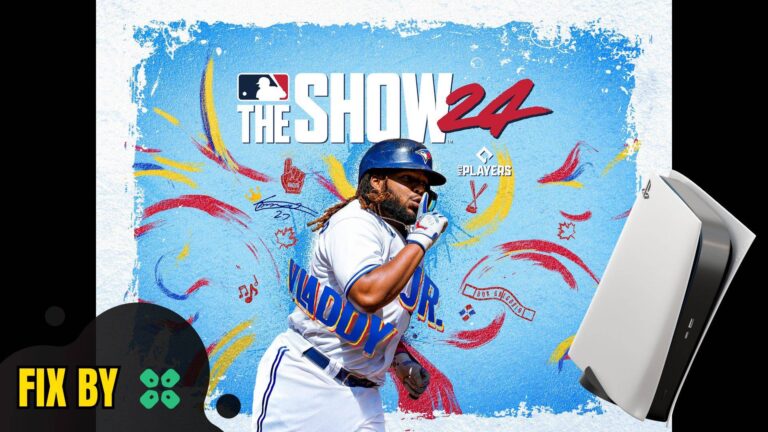 Artwork of MLBTheShow24 and its fix of lagging by TCG