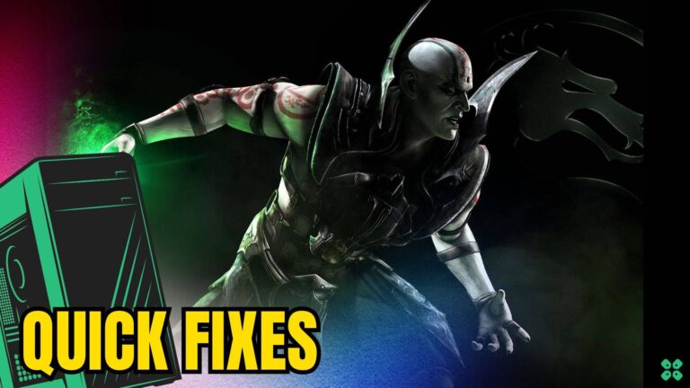 Artwork of MortalKombatX and its fix of lagging by TCG