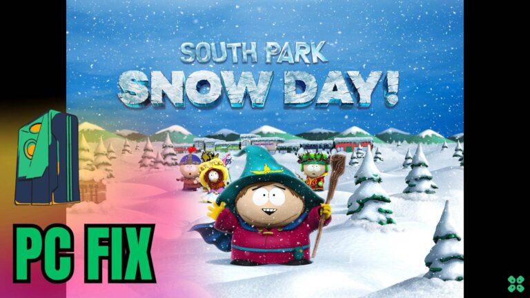Artwork of SouthParkSnowDay and its fix of lagging by TCG