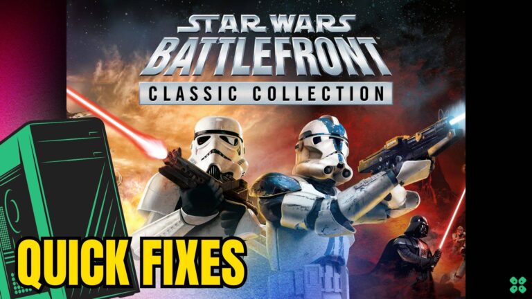 Artwork of StarWarsBattlefrontClassicCollection and its fix of lagging by TCG