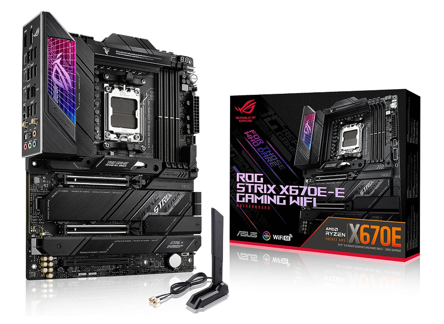 ASUS ROG Strix X670E-E Gaming Socket AM5(LGA 1718) Ryzen 7000 ATX Motherboard