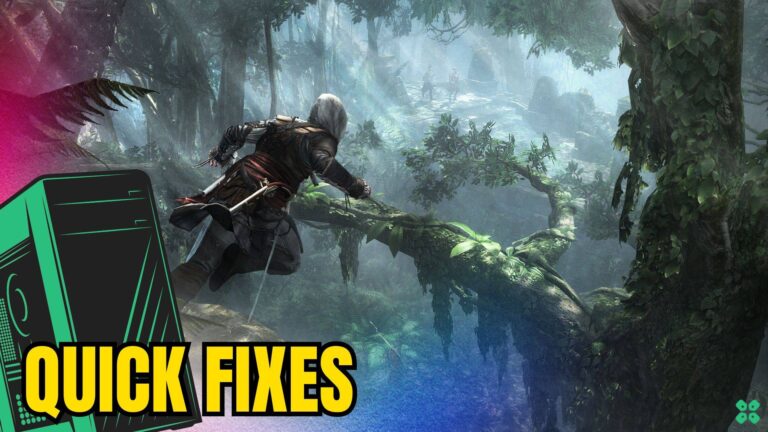 Artwork of AssassinsCreedIVBlackFlag and its fix of lagging by TCG