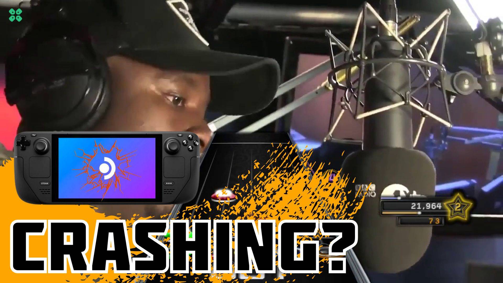 Artwork of CloneHero and its fix of crashing by TCG