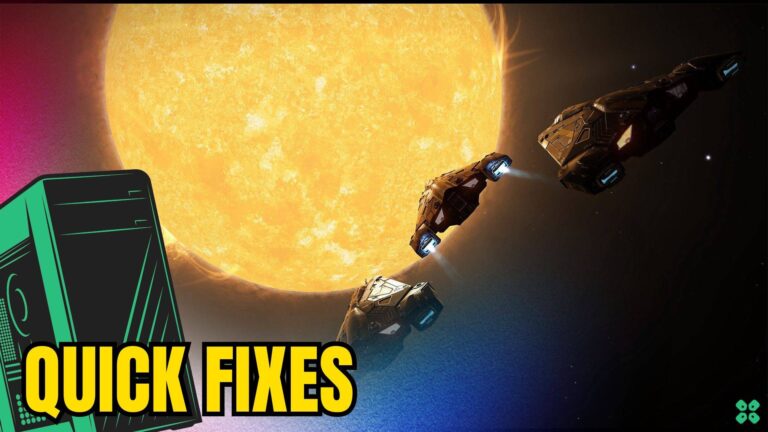 Artwork of EliteDangerous and its fix of crashing by TCG