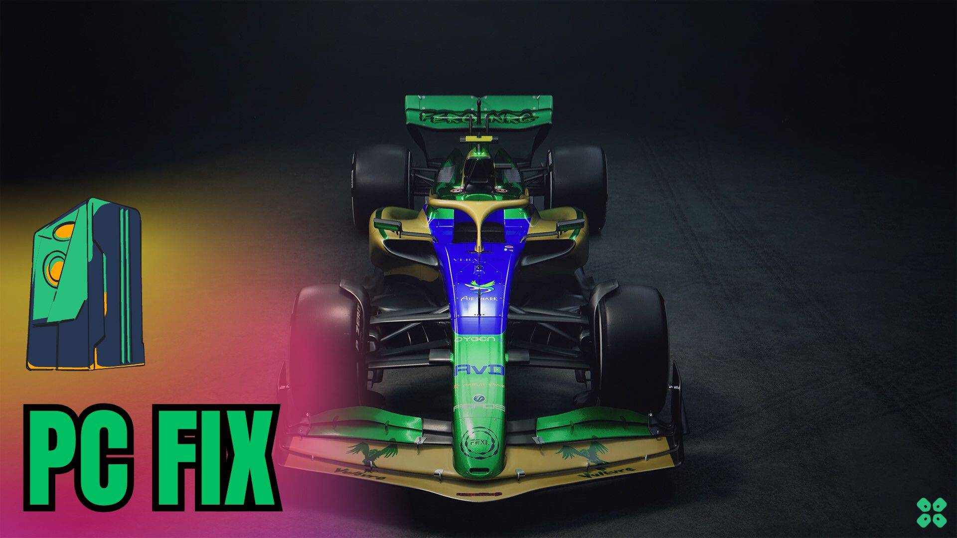 Artwork of F1Manager2024 and its fix of crashing by TCG