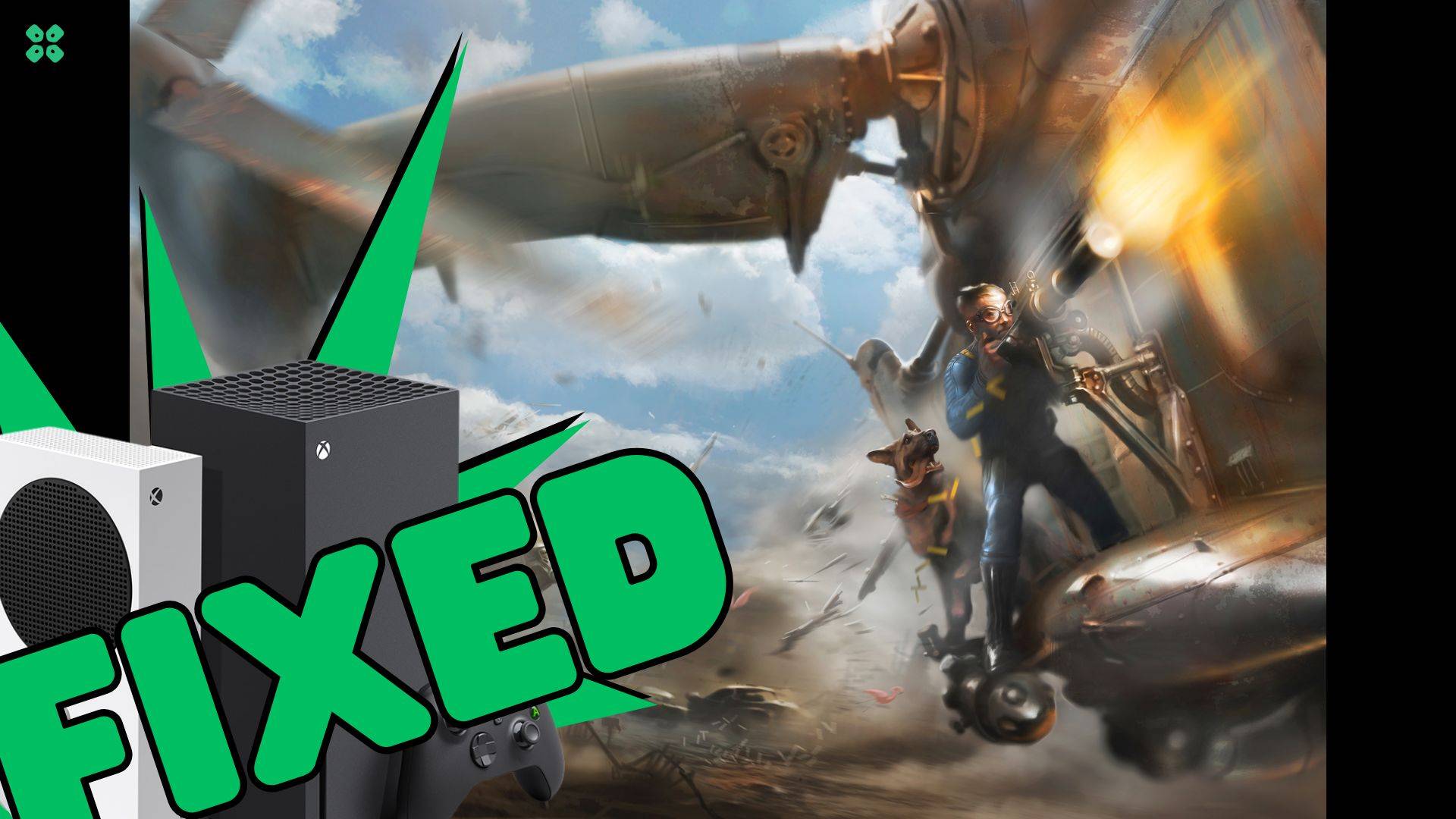 Artwork of Fallout4 and its fix of crashing by TCG