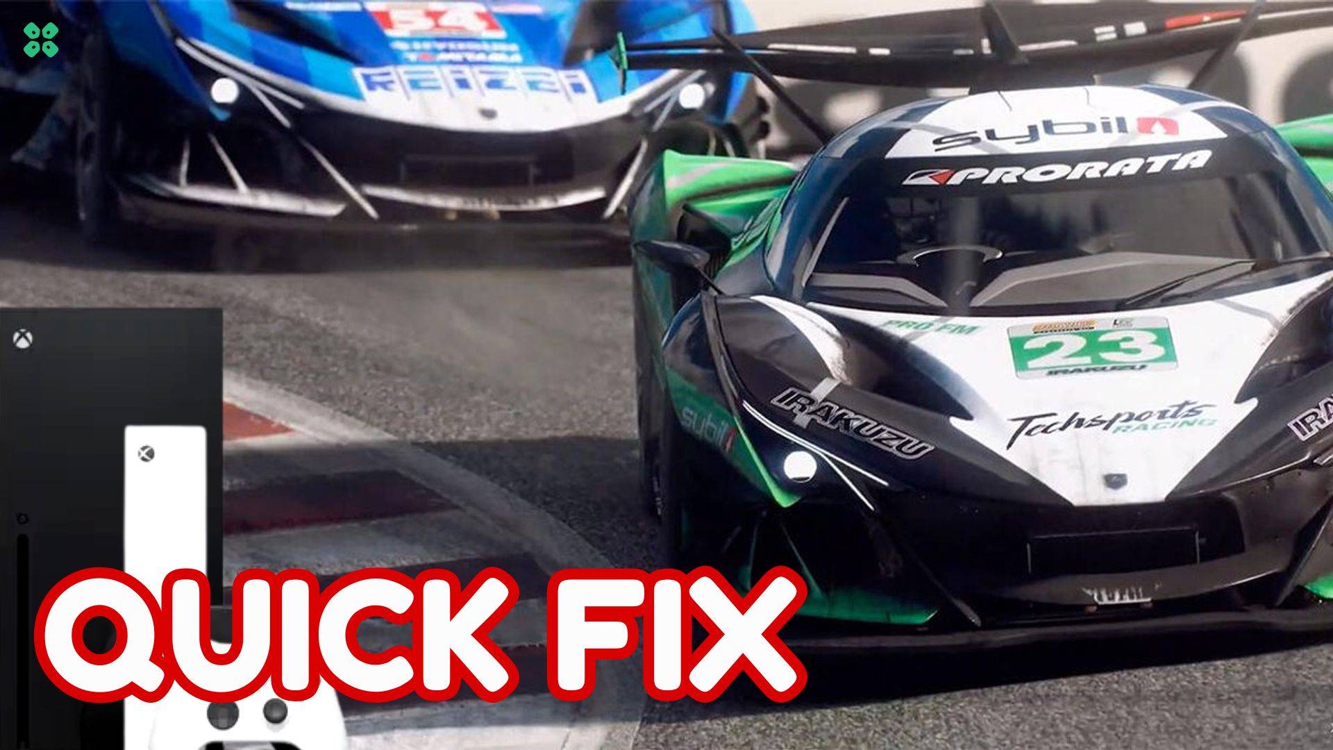 Artwork of ForzaMotorsport and its fix of crashing by TCG
